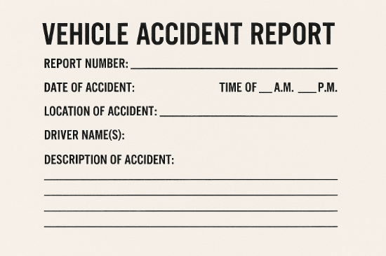 Picture of Accident Report