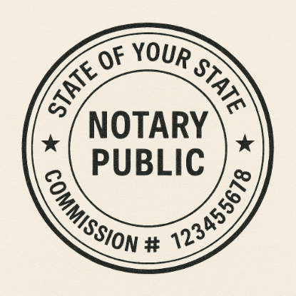 Picture of Notary Stamp